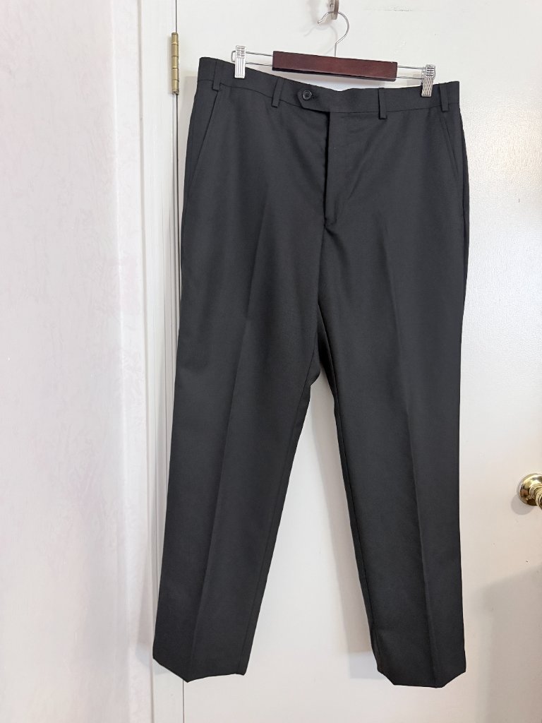 Greg Norman Men's Black Luxe Collection Pants 36/32 Nwt